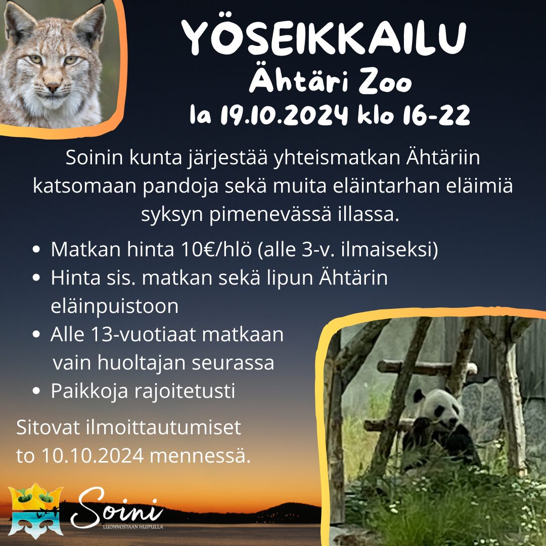 Yöseikkailu, Ähtäri Zoo