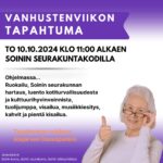 Vanhustenviikon tapahtuma