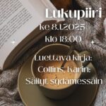 Lukupiiri kokoontuu jälleen 8.1.2025