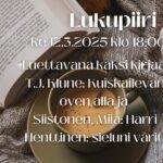 Lukupiirin kokoontuminen klo 18:00