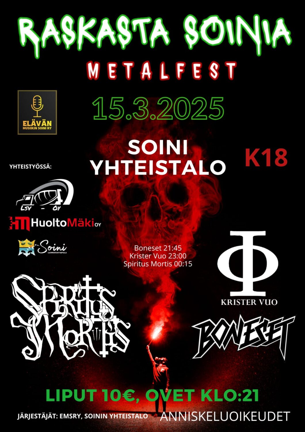 RASKASTA SOINIA - Metalfest