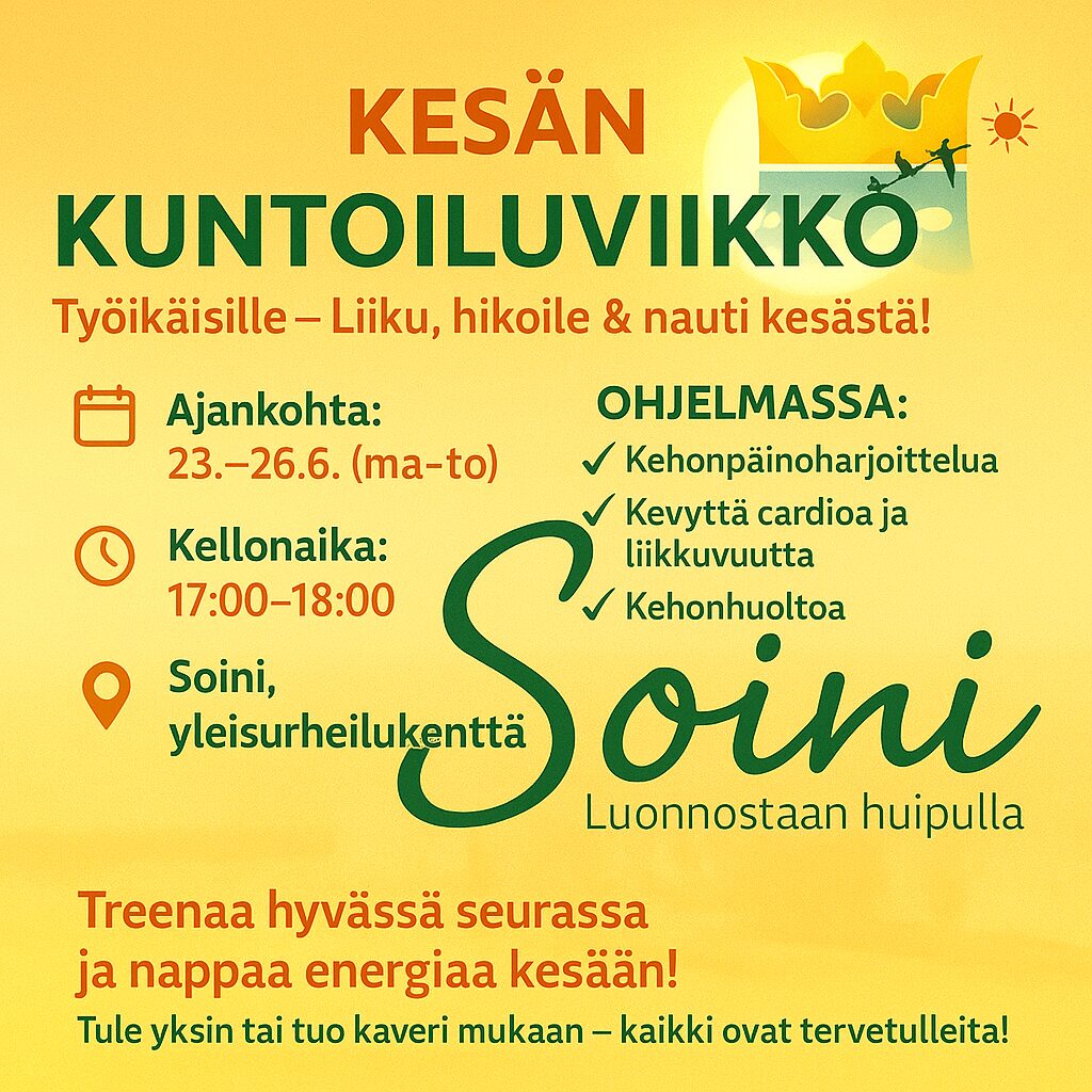 Kesän kuntoiluviikko