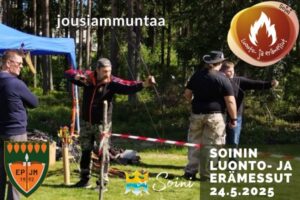 Soinin Luonto-ja erämessut Etelä-Pohjanmaan Jousimetsästäjät jousiammunta