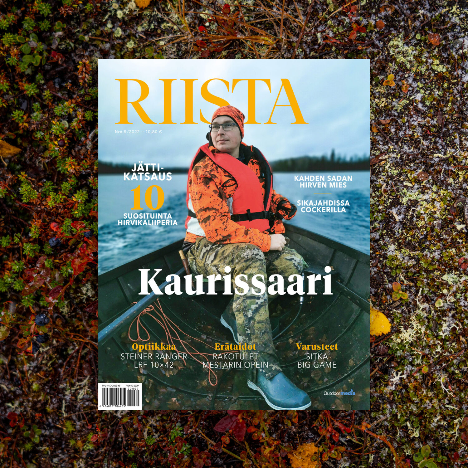Uusin lehti 9_2022 Soinin Luonto-ja erämessut perhokalastusnäytös yleisöä