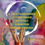 8. lk:n valinnaisen kuvisryhmän näyttely