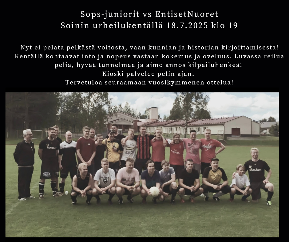 SoPS- junnut vs Entiset nuoret