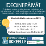 Ideointipäivät