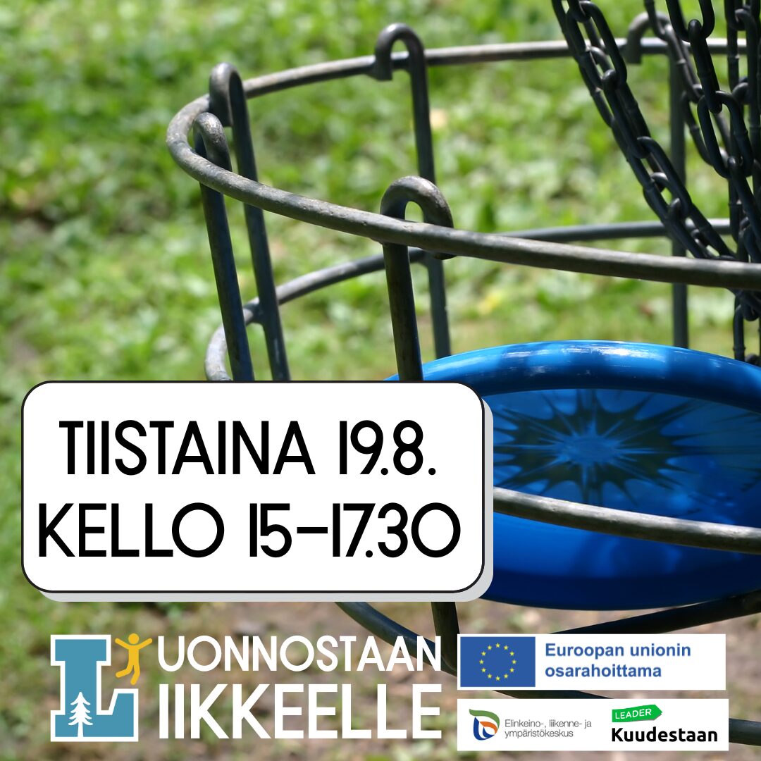 Frisbeegolfin alkeita Vehulla