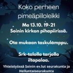 Koko perheen pimeäpiiloleikki