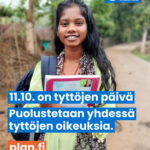 Tyttöjen päivään liittyvä kirja- ja valokuvanäyttely