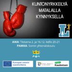 Kuntonyrkkeilu kurssi (B) ti 2.12. ja 16.12.