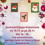 Joulukorttipaja keskiviikkona 19.11.