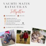 Joulutapahtuma Vauhti-Matin Ratsutilalla