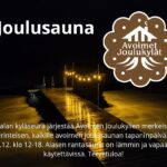 Avointen joulukylien Joulusauna