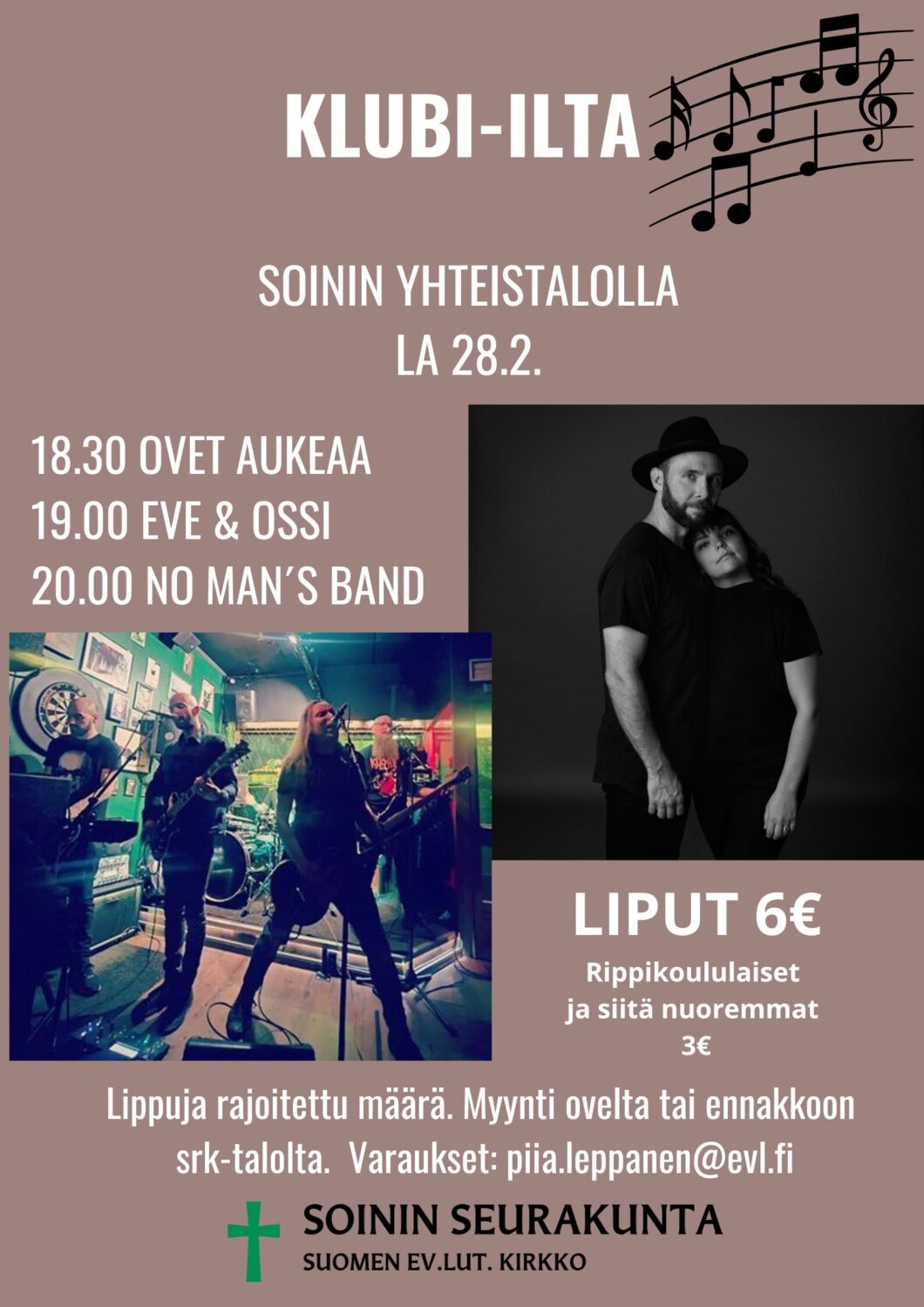 Klubi-ilta Soinin yhteistalolla