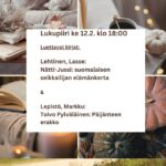 Lukupiiri kokoontuu kirjastossa