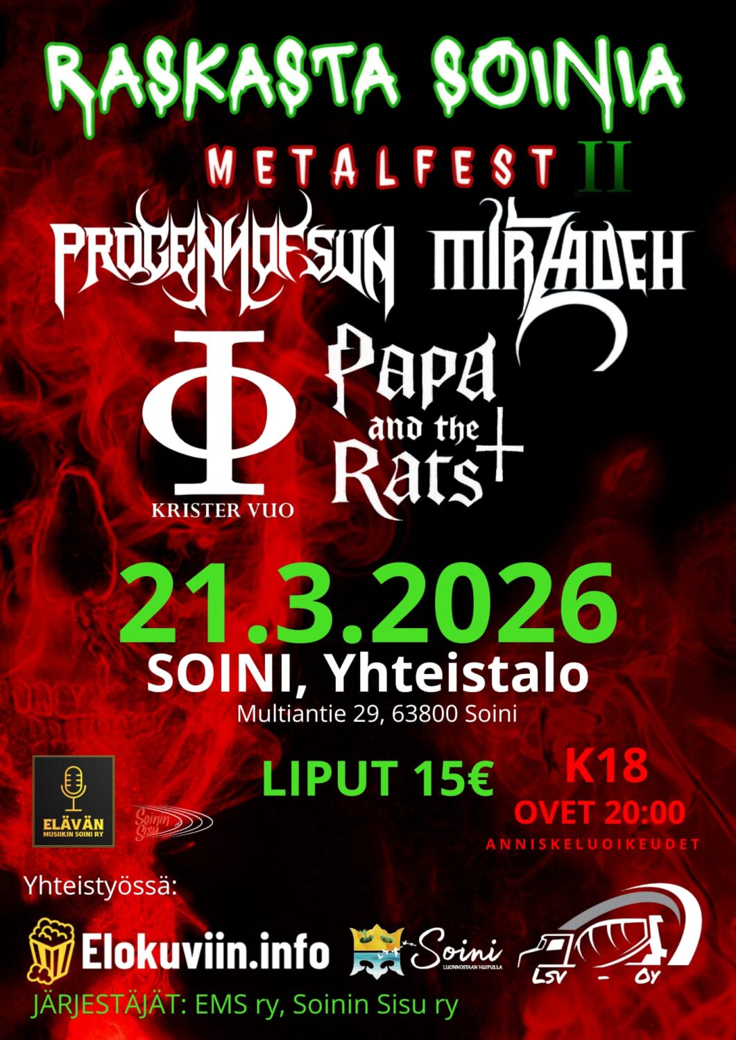 Raskasta Soinia metalfest