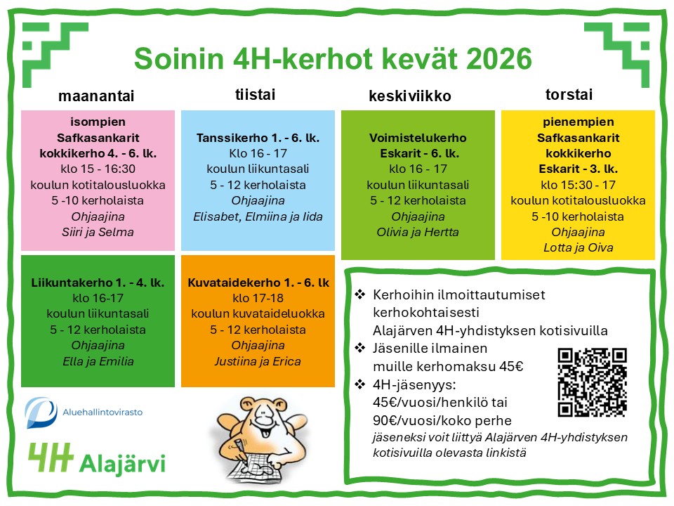 4h Kuvataidekerho 1-6 lk.