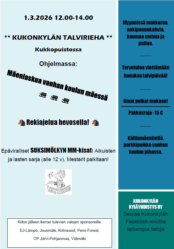 Kukonkylä talvirieha