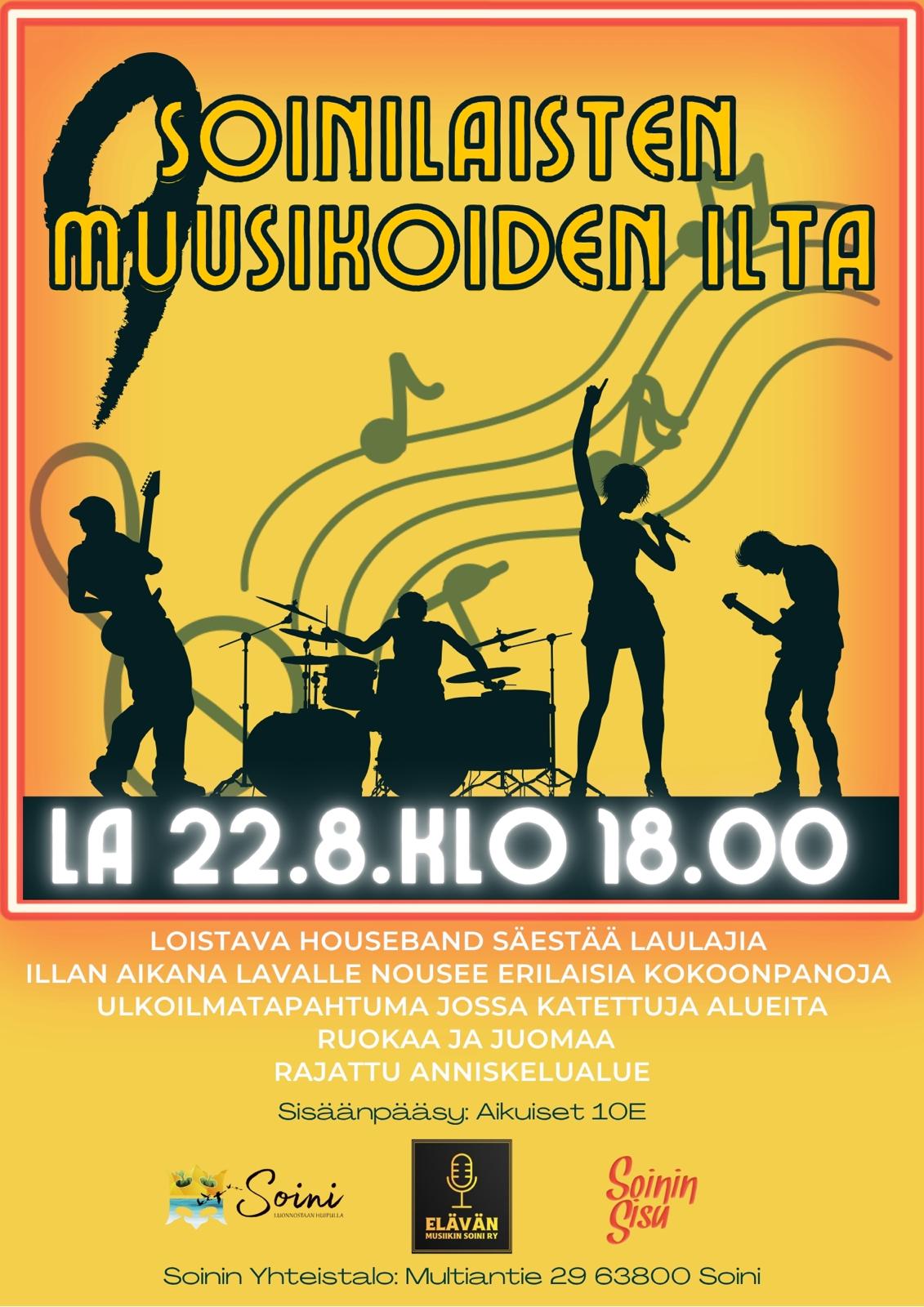 SOINILAISTEN MUUSIKOIDEN ILTA