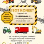 Isot koneet tapahtuma