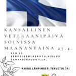 Kansallisen veteraanipäivän tilaisuus 27.4.
