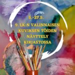 Yhdeksäsluokkalaisten valinnaisen kuvaamataidon töiden näyttely 5.-27.5.