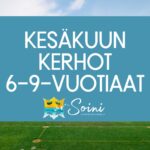 6-9-vuotiaiden kesäkerho