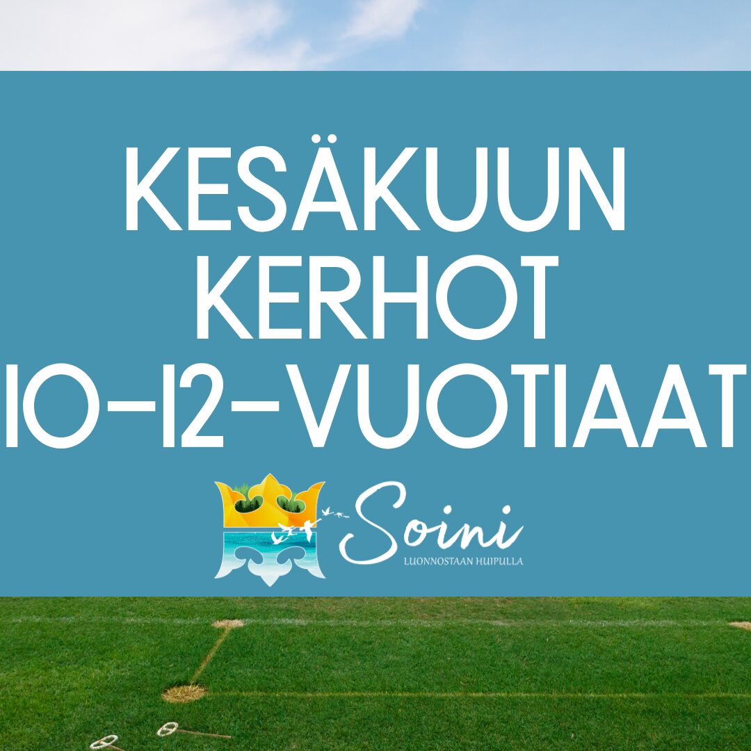 Kesäkerho 10-12-vuotiaille
