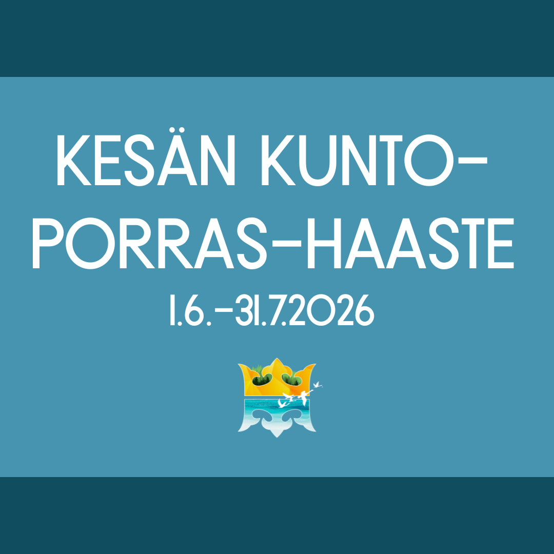 Kesän porrashaaste 1.6.-31.7.2026
