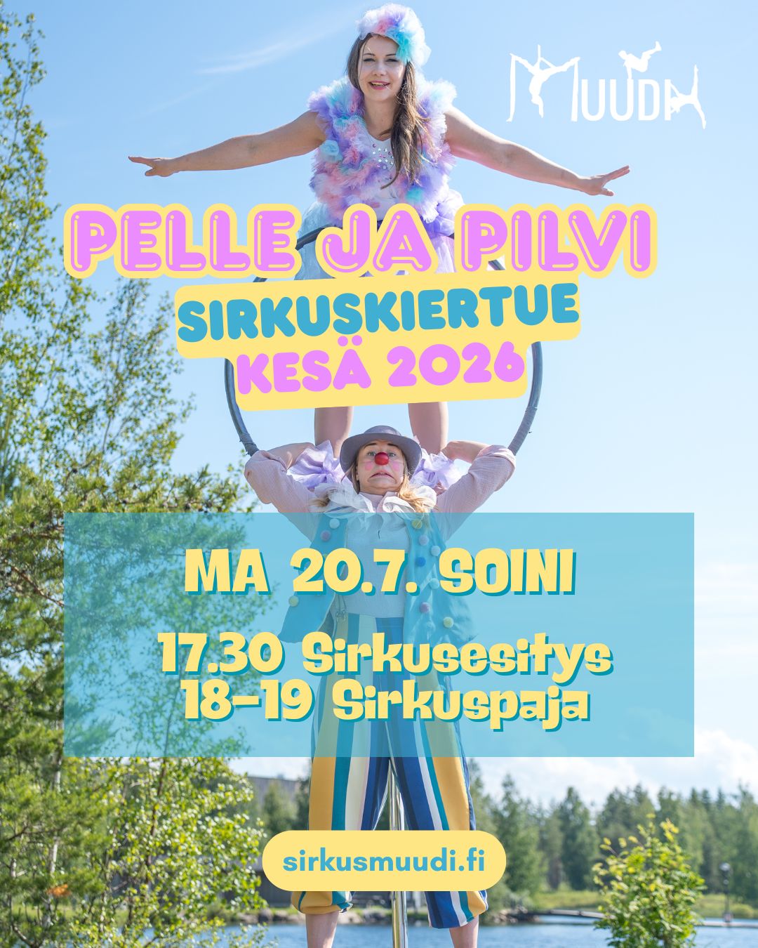 Pelle ja Pilvi sirkuskiertue