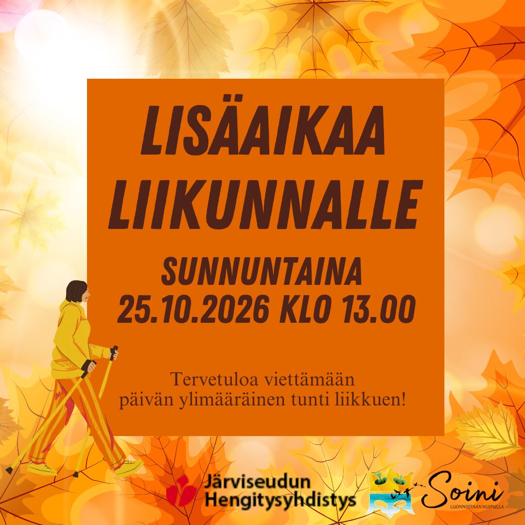 Lisäaikaa liikunnalle