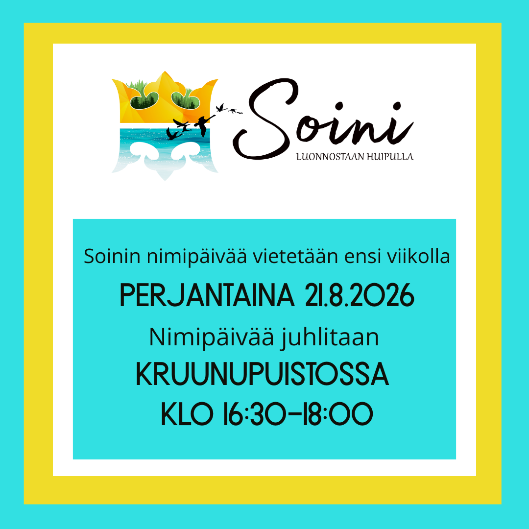 Soini päivän tapahtuma